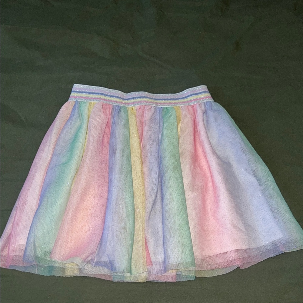 H&M Rainbow Pastel Kids Skirt